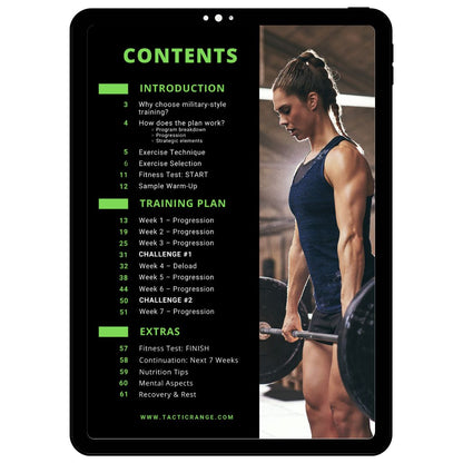 Military Training Plan 2.0 | Gym